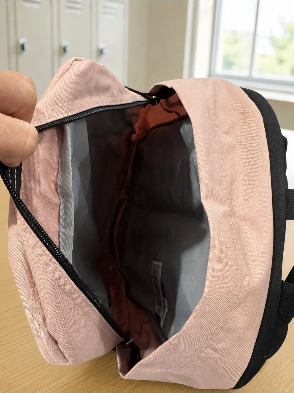JanSport XL Dusty Pink Backpack 15” Laptop Sleeve NWT